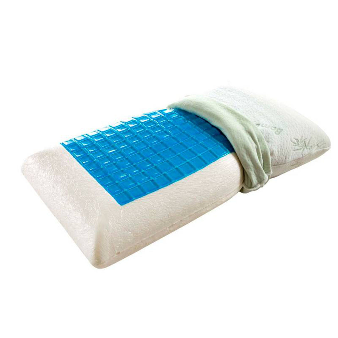 Almohada Oasis Gel: Almohada Ortopédica Viscoelastica Con Gel